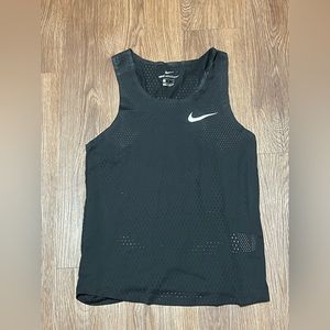 Nike Aeroswift Racing Singlet Tank Top Men’s Small Black